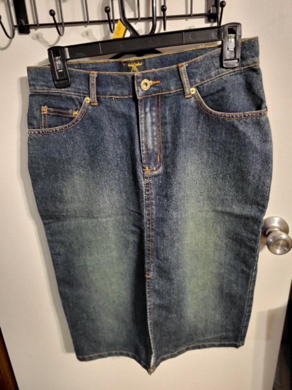BABY PHAT VINTAGE NEW DENIM PENCIL SKIRT SZ 3